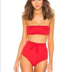 COPY - Mara Hoffman high waisted bikini set